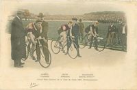 Ansichtskarte vom Grand Prix de Paris 1901
