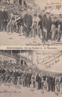 Inoffizielle WM 1911 in Dresden