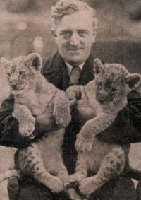 Walter Rütt als Löwenpate